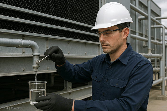 Verwendung von Bioziden in Verdunstungskühlanlagen