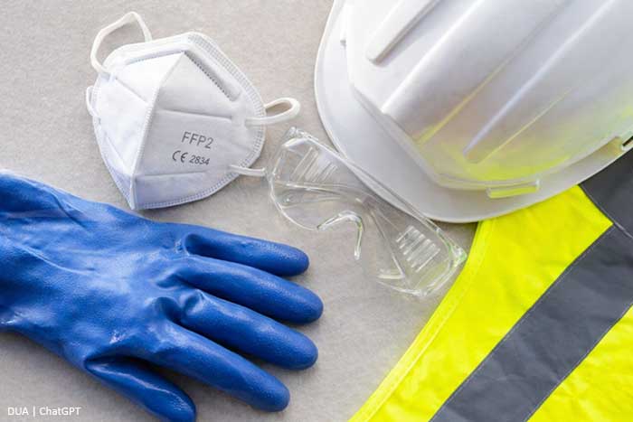 Arbeitssicherung Kühlturm Wartung