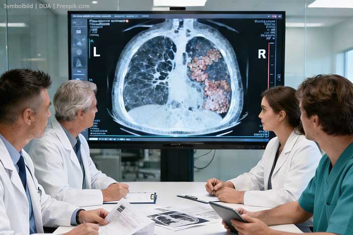 Ärzte diskutieren in Gremium